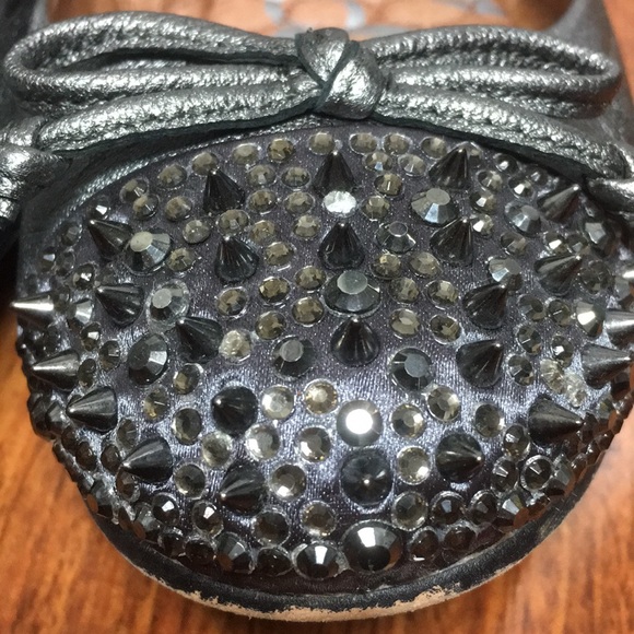 Sam Edelman Silver Ballet Flats - Picture 2 of 5